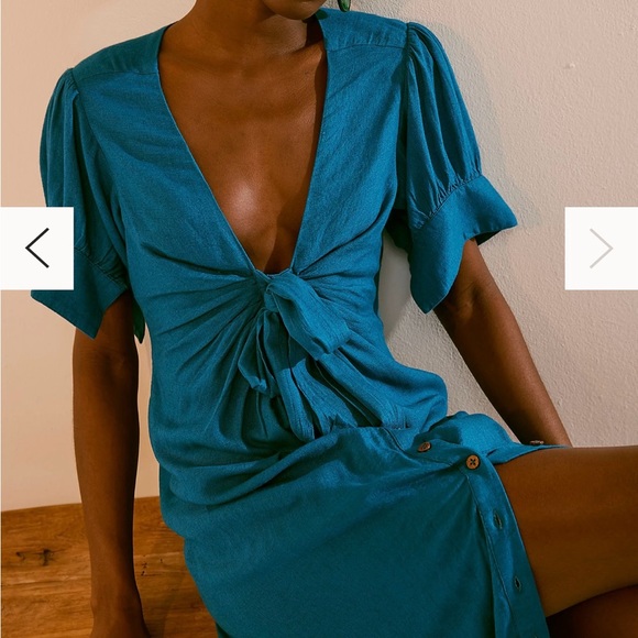 Free People Vintage Summer Midi Dress - Picture 3 of 5